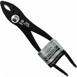 IPS コンビネーションプライヤ ZEBRA COLOR ブラック PL-200(B)