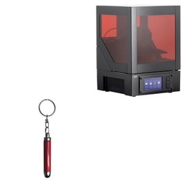 BoxWave Stylus Pen Compatible with Monoprice MP Mini SLA LCD High Resolution Resin 3D Printer - Bullet Capacitive Stylus, Mini Stylus Pen with Keyring Loop - Ruby