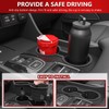 Xipoo Cup Holder Compatible with 2023-2026 Honda Pilot Silica Gel