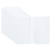 PATIKIL A7 Binder Pockets, 12 PVC 6 Ring Binder Pouch