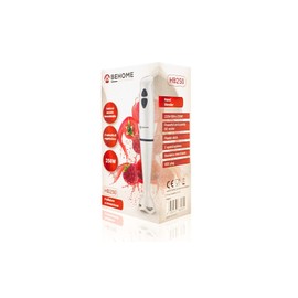 BEHOME White 250 Watt Mini Bucket BEHOME with Stainless Steel Blade and Speed Control, HB250