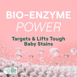 Seventh Generation Concentrated Baby Laundry Detergent, Fresh Scent, 40 Fl Oz, Pack of 2