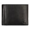 camel active Leder Geldbörse Pine Horizontal Wallet Black schwarz