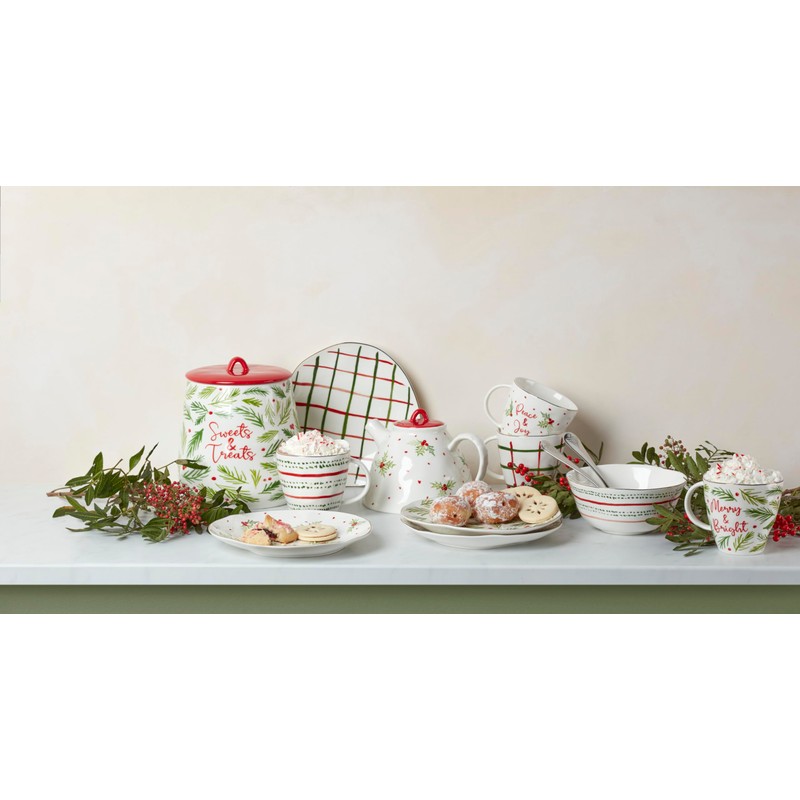 Lenox 895262 Bayberry 4-Piece Dessert Plate Set