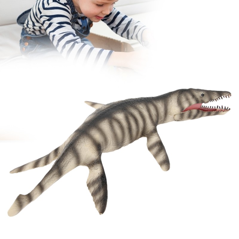 Simulation Stripe Kronosaurus Dinosaur Model Educational Dinosaur Model Toy for