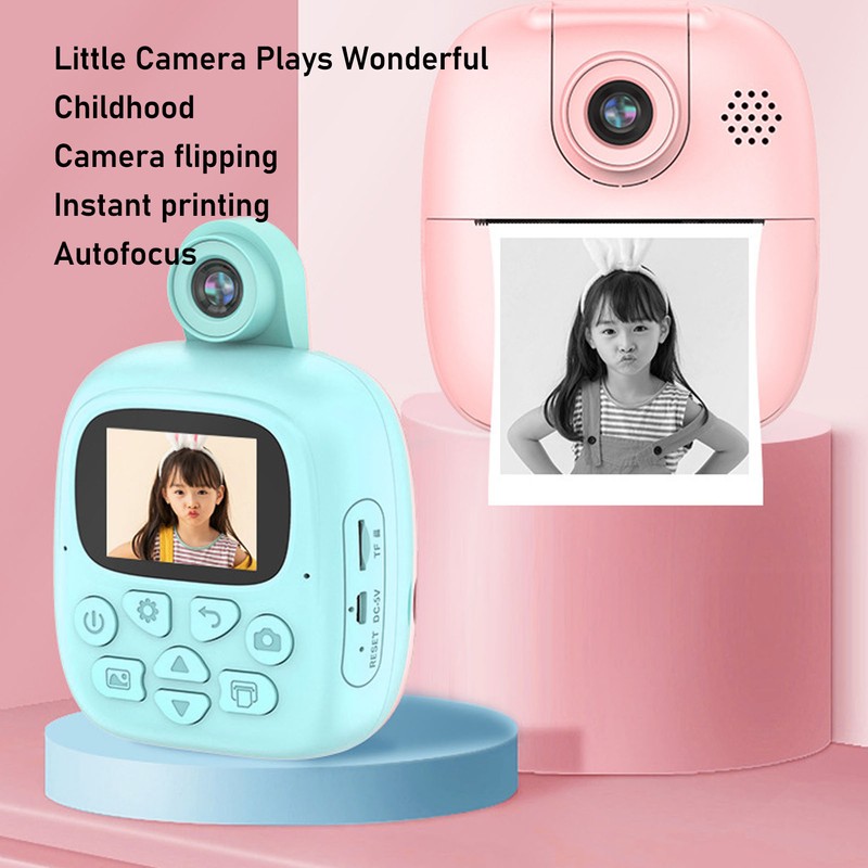 24MP Kids Digital Print Camera 2.0 Inch Screen Multi Zoom