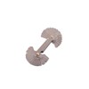 Alnicov 52 PCS Screw Pitch Measuring Tool Set，Screw Thread Pitch