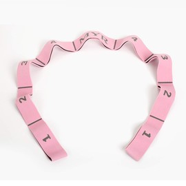 Naiccy Ballet Stretch Bands, Yoga Stretch Strap, Open Leg Stretch Band, Waist Stretch Band, 9 Levels of Strength, Yoga, Dance, Gymnastics, Ballet, Taekwondo Equipment for Yoga Stretching Training, for