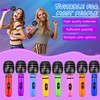 Feradny 80 Pack Inflatable Microphones Bulk Large Blow up Microphone