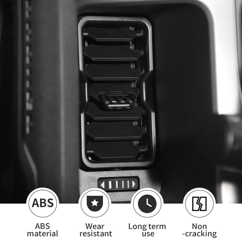 Linskip Dash Vent Insert Covers Compatible with Ford Bronco 2025