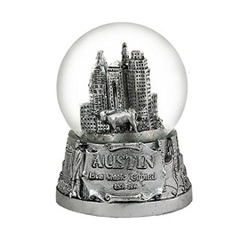 Americaware PSGAUS65 65 mm Austin Snow Globe