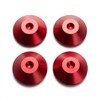 PrecisionGeek Cone Spike Pads, CNC Machined Insulation Washers for Hi-Fi