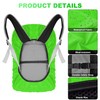 LAMA 2pcs Waterproof Rain Cover for Backpack, Reflective Rainproof Protector