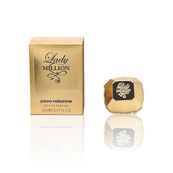 Lady Million Perfume for Women Mini Splash EDP 0.17 Fl