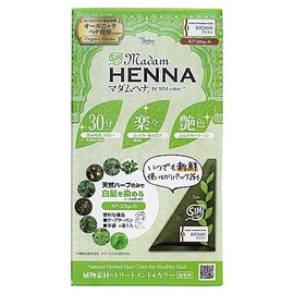 Shim Shim Japan Shim Shim Madame Henna 4 Pack Set, Brown