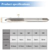 Mesee 6Piece Tap Wrench Tool Set, Adjustable T-Handle Ratchet Tap