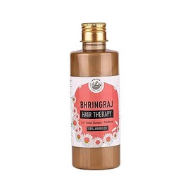 AMRUTAM Bhringraj Hair Therapy- 2 in 1 Herbal Shampoo and Conditioner with Bhringraj, Reetha, Shikakai, Triphala  Brahmi (200 ML)                     