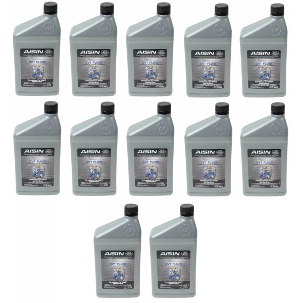 Aisin Set of 12 Quarts Auto Trans Fluid for Honda