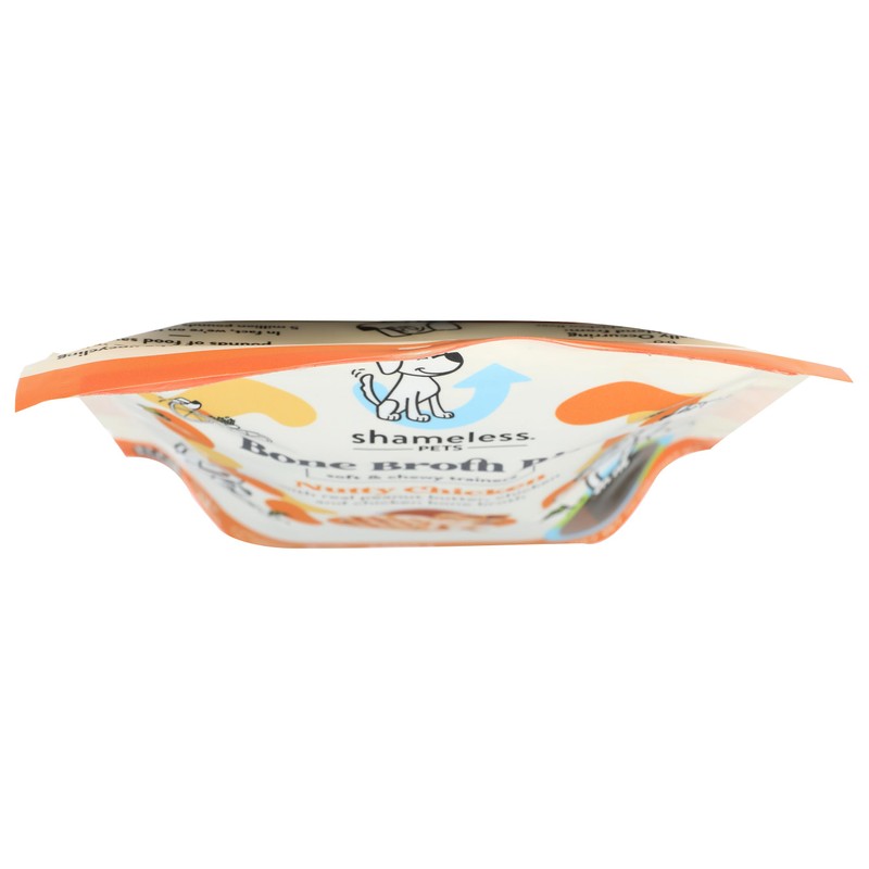 Shameless Pets Nutty Chicken Bone Broth Bits Dog Treats, 10