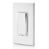 Leviton Decora 600-Watt Single-Pole/3-Way Universal Rocker Slide Dimmer, White (3-Pack)