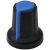 30 Pack Mixed Colour 6mm Splined AG2 Rotary Control Knobs