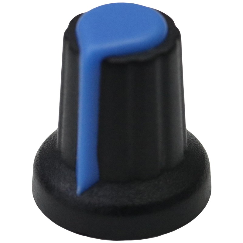 30 Pack Mixed Colour 6mm Splined AG2 Rotary Control Knobs