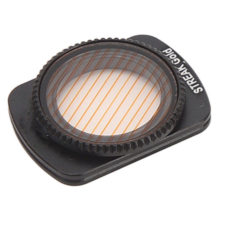 Streak Effect Action Camera Lens Filter HD Coated Slim Aluminum