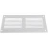 Vent Systems 8'' x 4'' Inch (Overall Dimensions) White Air