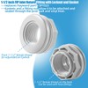 Pool Jet Nozzles, 3/4" Directional Flow Eyeball Inlet Jet Fitting