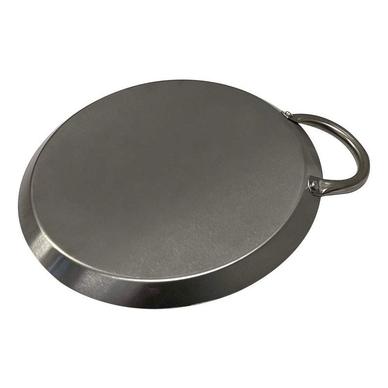 Prolinemax 8'' Stainless Steel Round Serving Tray Tortilla Warmer