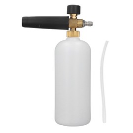 High Pressure Foam Pot Maximum 4350PSI 1/4in NPT Quick Connector Adjustable Pressure Car Washer Foam Bottle