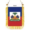 Haiti Rearview Mirror flag