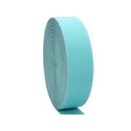 1.5 inch Turquoise Wide Elastic Band for Sewing 10 Yards Double-Side Twill Woven Elasitc Stretch Heavy Knit Elastic Waistband for Pants Wigs DIY Crafts & Projects