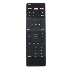 Replacement Smart TV Remote Control for XRT122,D50U D1,D32X D1,E43U D2,E55 D0,E48 C2,D55U D1,E55U D2,E50 C1,D55 D2,E43 C2,D39H D0,D24 D1,E60 C3,E32 D1 - Compatible with VIZIO TV Remote Control