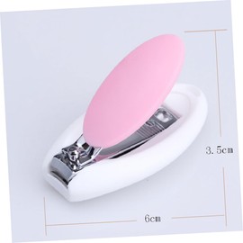 Kisangel 5PCS Cartoon Egg Shaped Nail Clippers Safe Nail Care Tool for Stylish Trimmer for Use Random Color Durable Blades for Newborns Random Color