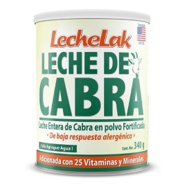 Leche Entera 100% De Cabra En Polvo 340gr Fácil Digestión