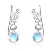 TIGER RIDER Moonphase Ear Cuffs Earrings Jewelry Gifts 925 Sterling