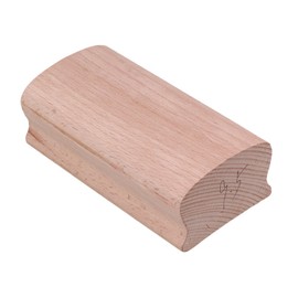 Yibuy 9.5# Wood Radius Sanding Blocks for Guitar Bass Fret Leveling Fingerboard Luthier Tool