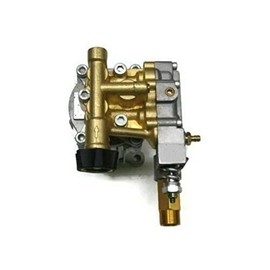 Replacement Horizontal Brass Head Pressure Washer Pump Fits Many Makes and Models with 3/4 Inch Shaft Only 3000 PSI