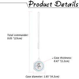 Ibohevo Silicone Digital Clip Fob Watch: White Green Pocket Hanging Lapel Clip On Watches Nurse Doctor Women Portable Waterproof Lapel Lanyard Watch Calendar Clock Stopwatch