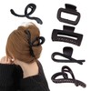 Rannyrena Large Hair Claw Clips Set for Women Thin Thick