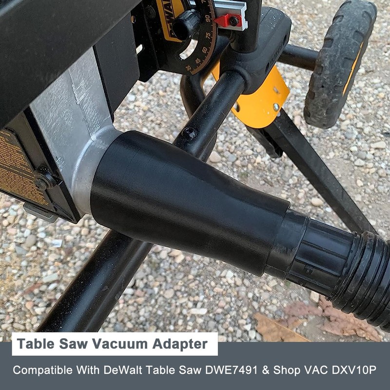Thaekuns Table Saw Vacuum Adapter & Miter Saw Vacuum Adapter