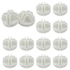 Kyuionty 40 Pcs Wire Cube Connectors, Plastic Grid Cube Organizer