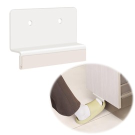 Cathyeen Cabinet Foot Pull, Foot Pull for Trash Cabinet Drawer, Touchless Hands-Free Mounting Foot Handles Door Opener Tool for Pull Out Trash Can Under Cabinet, Kitchen Under Sink Trash Can (White)