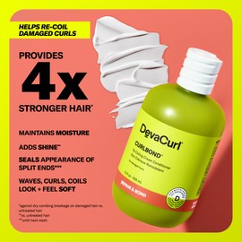 DevaCurl CurlBond Re-Coiling Cream Conditioner, Cozy Getaway, 32 fl. oz.