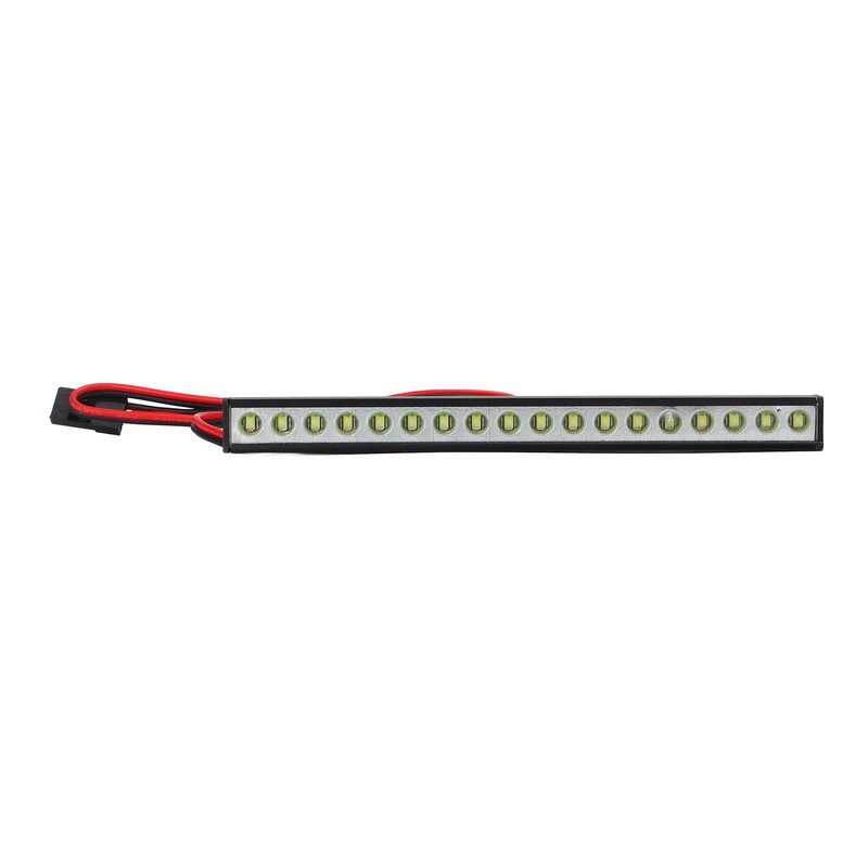 RC Car Roof Lamp 18 LEDs White Light Universal Aluminium
