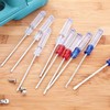 2-Piece Smaller Work Screwdriver Set Including Slotted, Phillips and Pozidriv