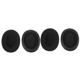 TEHAUX 4sets Replacement Headphone Earpads for Soft Comfortable Noise Reduction Ear Cushions Easy Installation Stylish Design Fit for Gaming Headphones 2pcs*4