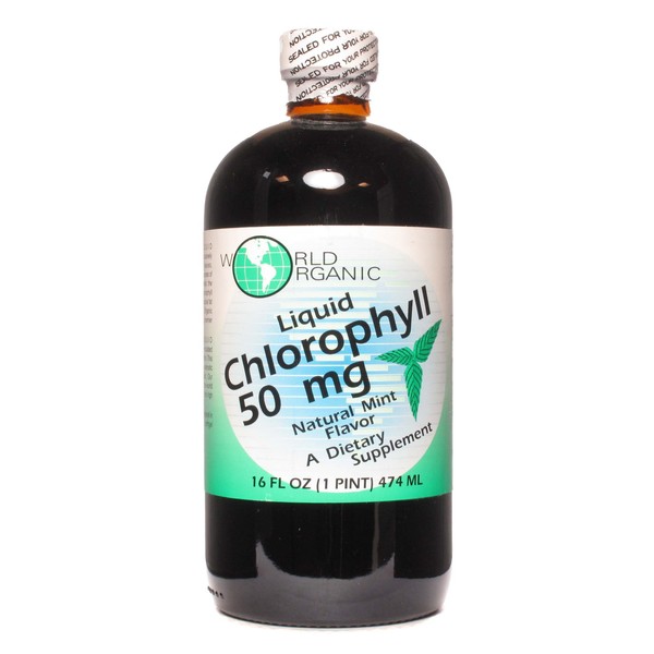 World Organic Chlorophl Mint 50mg