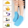 Moisturizing Socks Women 2 Pairs Dry Cracked Feet Lotion Socks